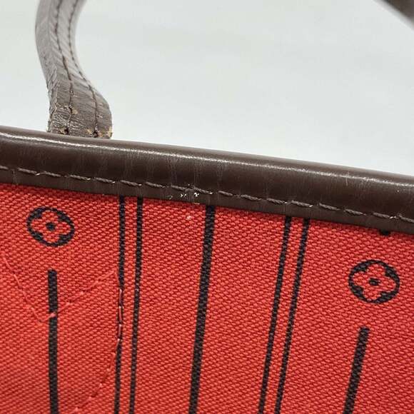LOUIS VUITTON Authentic Brown Damier Neverfull MM Tote Bag - Picture 10 of 15
